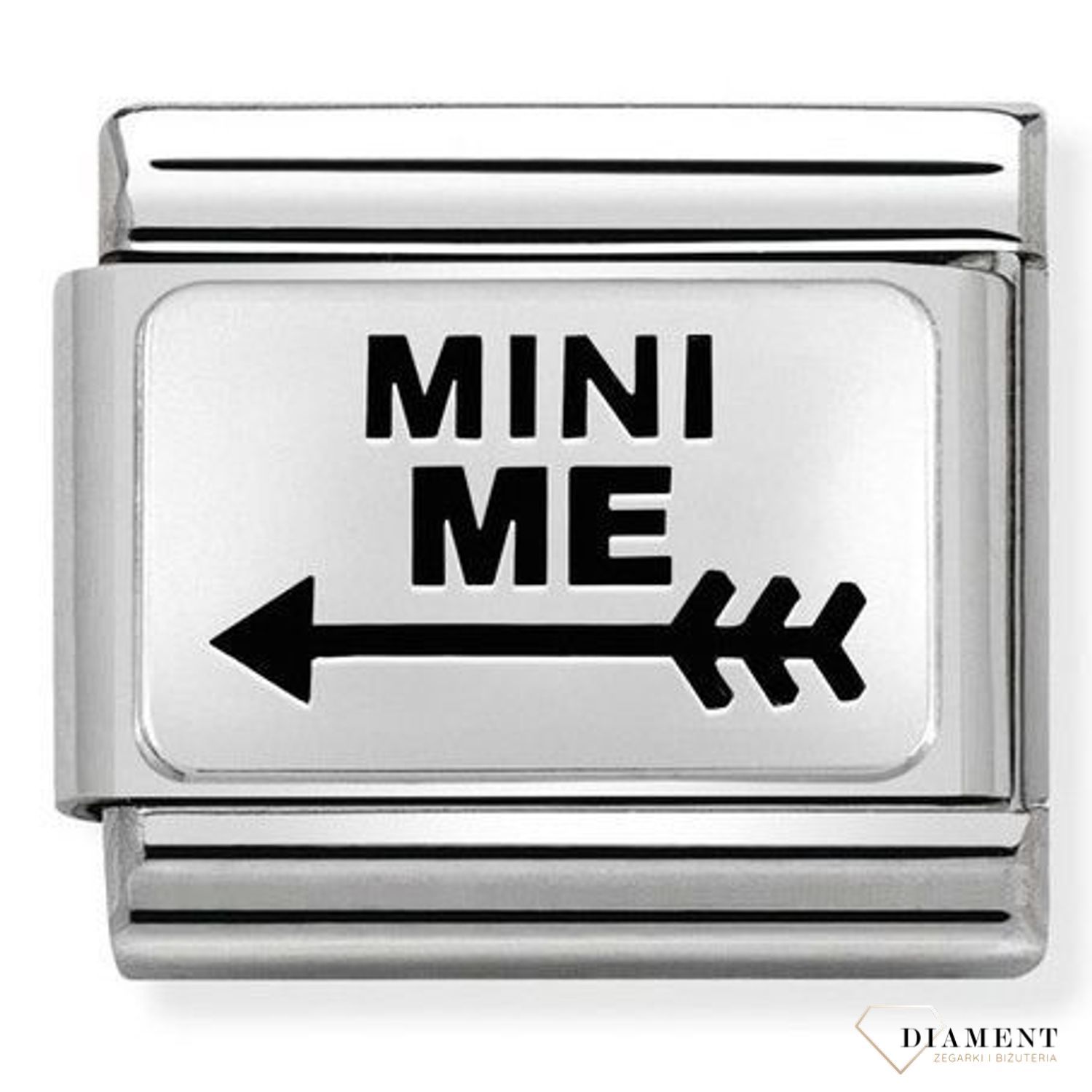 Nomination - Link 925 zawieszka srebro 'MINI ME ze strzałą' 330109 45 biżuteria nomination nomination zawieszki nomination baza.jpg